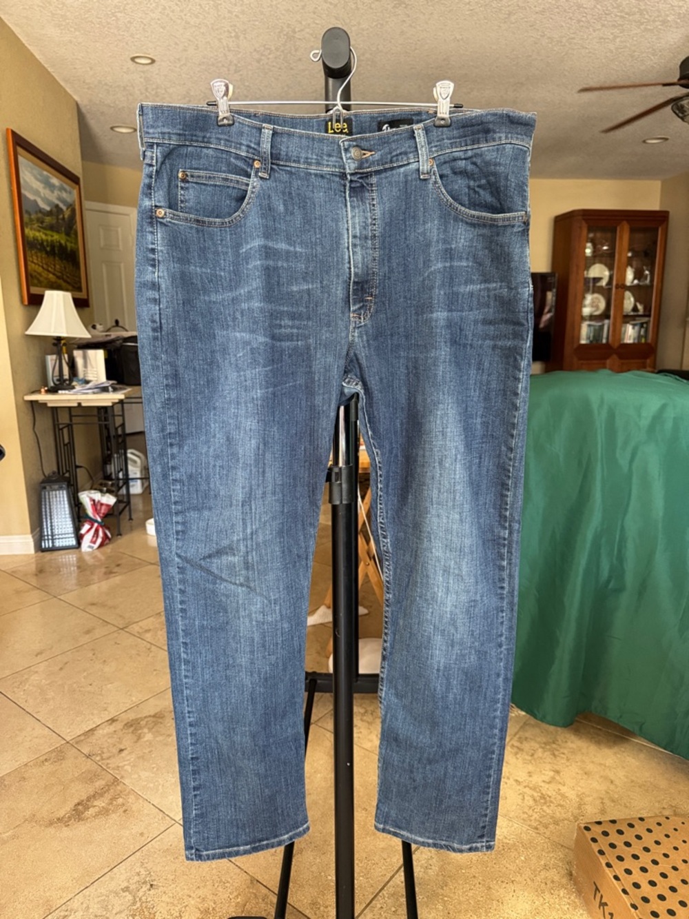 Men's Classic Blue Denim Jeans